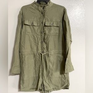 🆕 WT HUDSON UTILITY ROMPER SIZE L GREEN